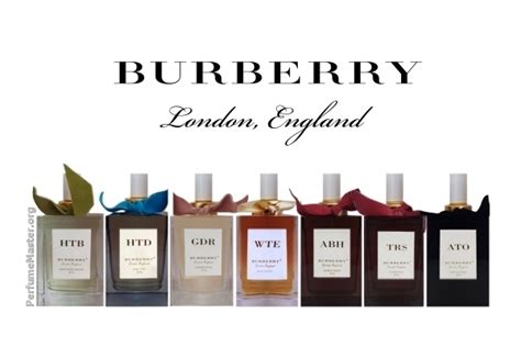 burberry bespoke perfume|list of burberry perfumes.